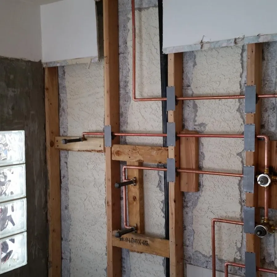 Copper pipe installation for Burst Pipe Repair in Lapeer