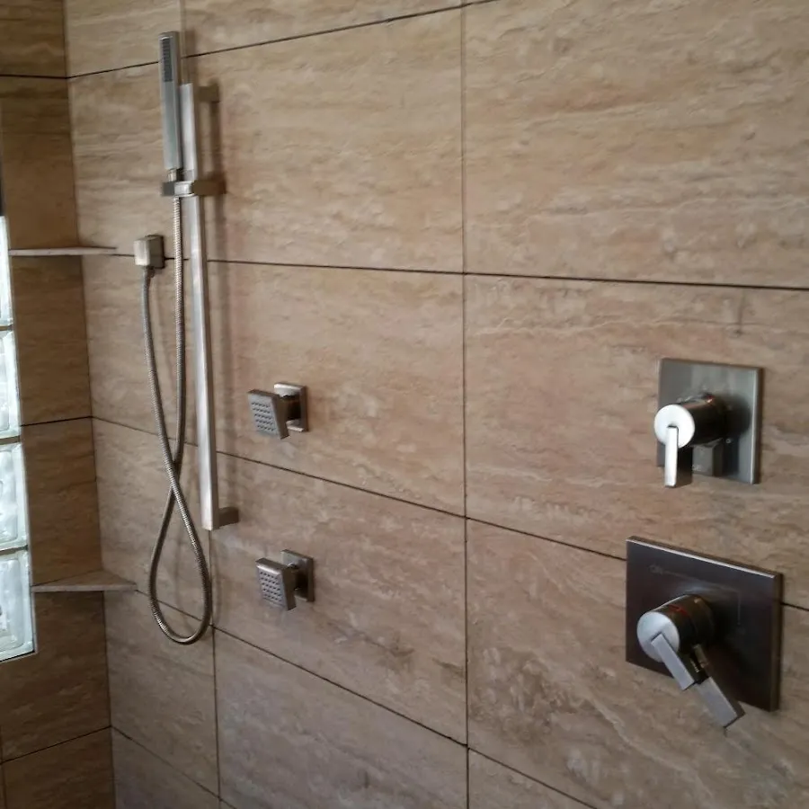 Shower fixture installation for Gas Line Repair in Lapeer